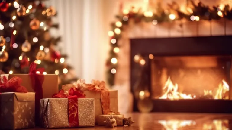 一起草网站圣诞节温馨家庭场景视频素材